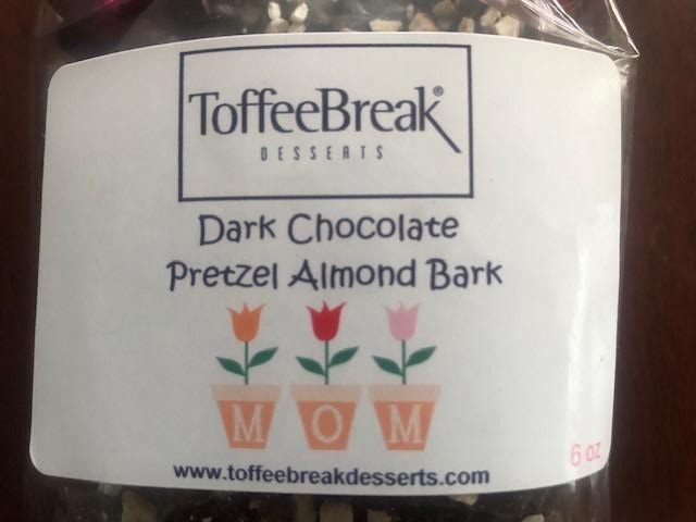 Dark Chocolate Pretzel Almond Bark