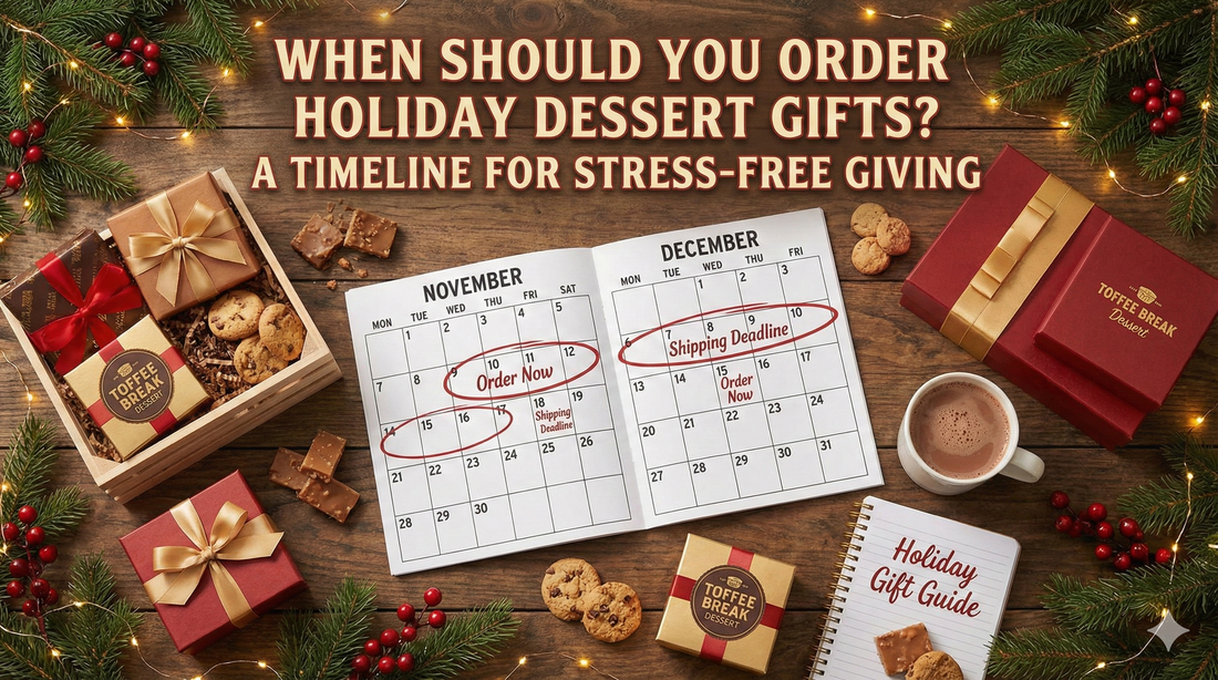 When Should You Order Holiday Dessert Gifts?