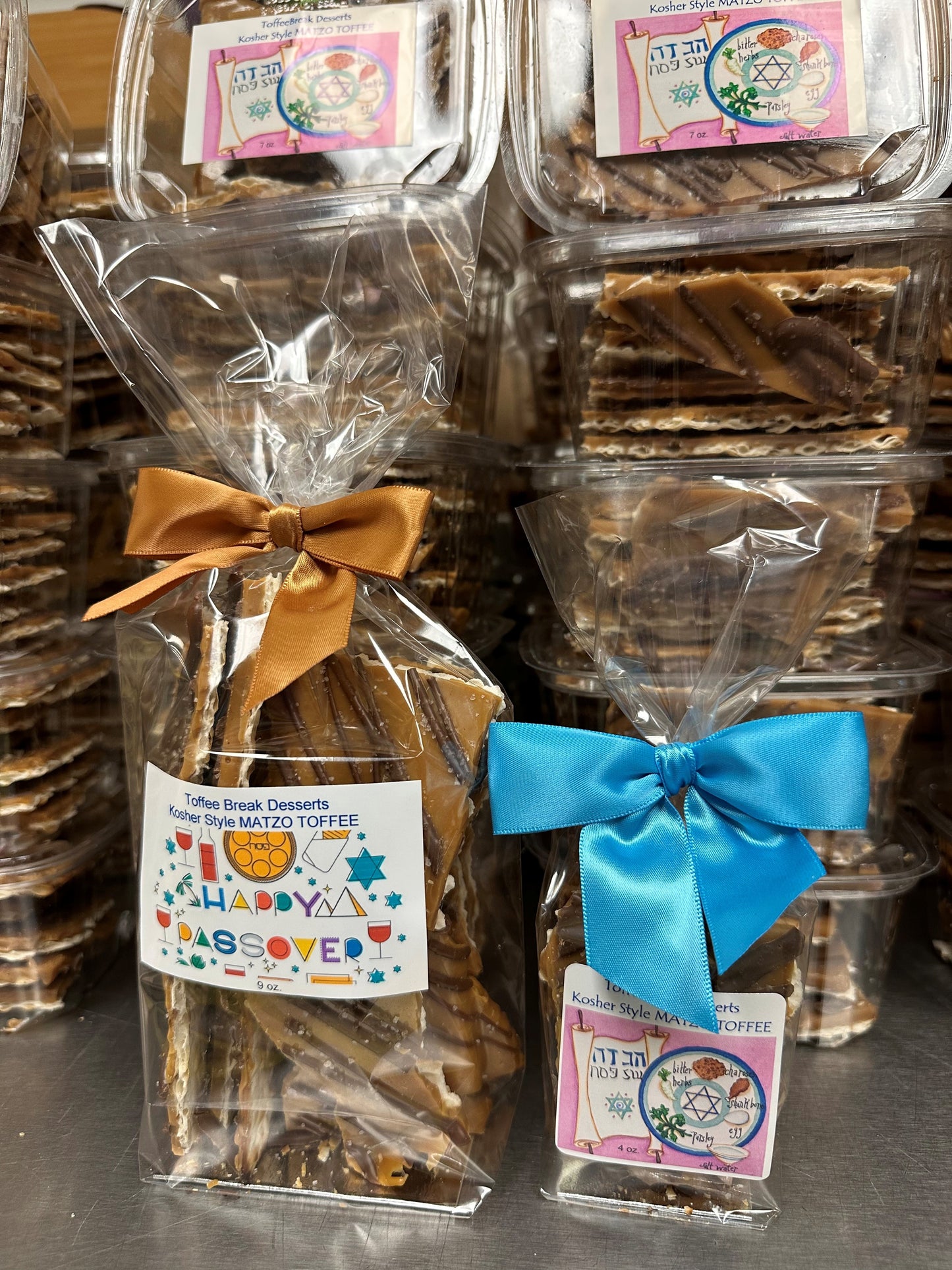 Kosher Style Matzo Toffee 9 oz. Gift Bag