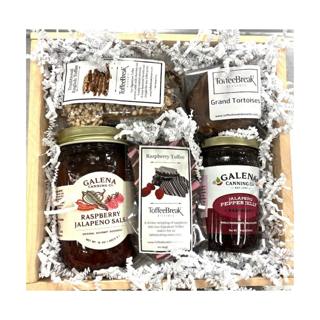 Sweet Raspberry Goodness Gift Crate