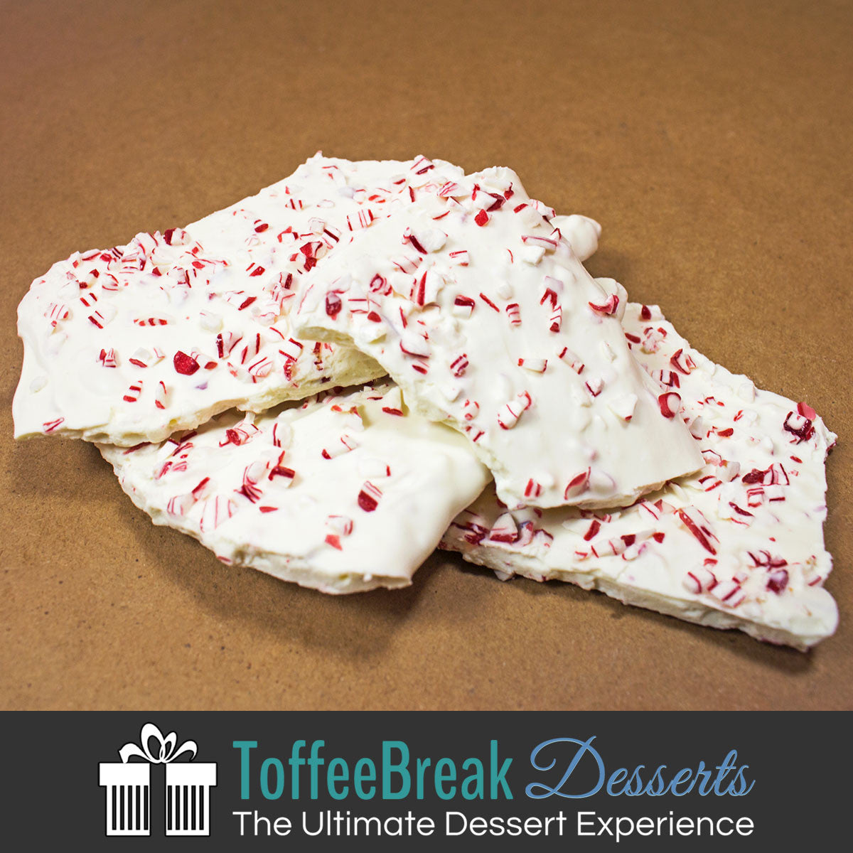 Peppermint Bark - Toffee Break Desserts