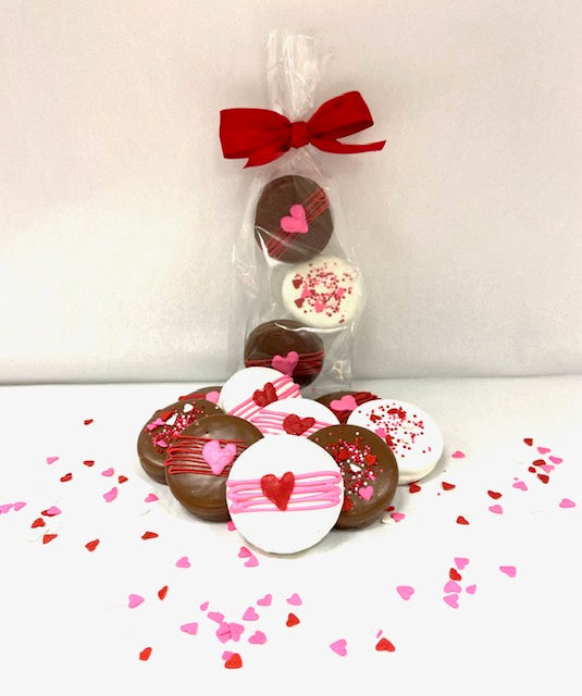 Valentine Chocolate Oreos