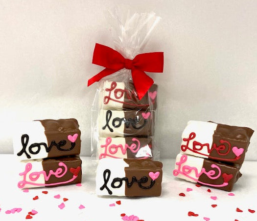 Valentine Caramel Sandwich S'More