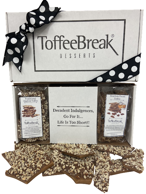 Decadent Toffee Box - 2 Flavors